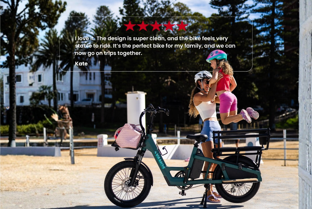 Customer review for Vamos Amigo Plus 2026 - All-Purpose Passenger Commuter E-Bike