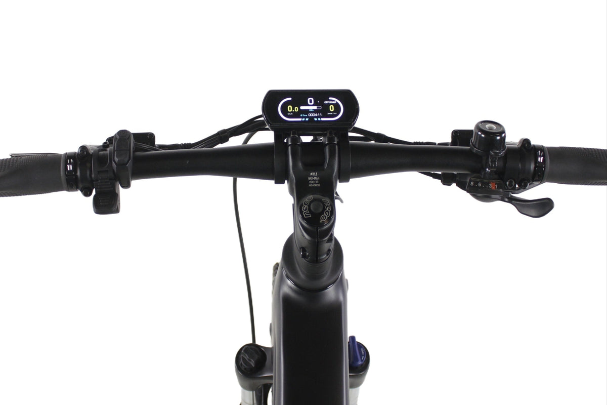 A studio shot of the 2025 Vamos El Diablo high-performance e-bike, showcasing its rugged frame and integrated battery.