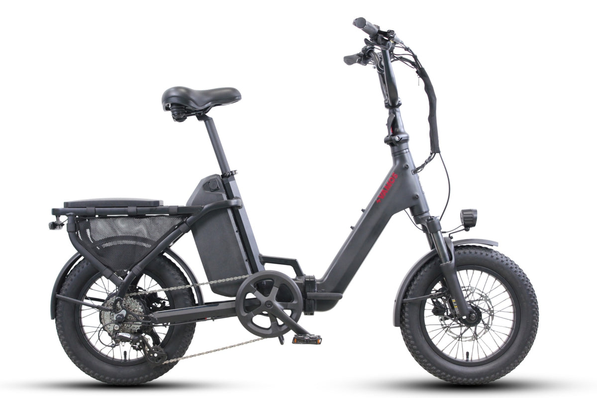 A Vamos Doblez 2026 Foldable E-Bike in black.