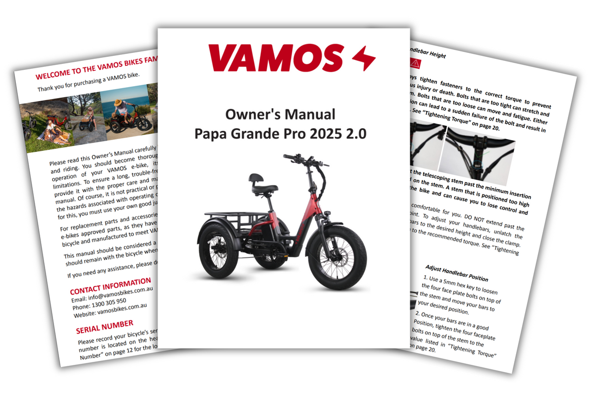 Papa Grande Pro 2026 Owner's Manual