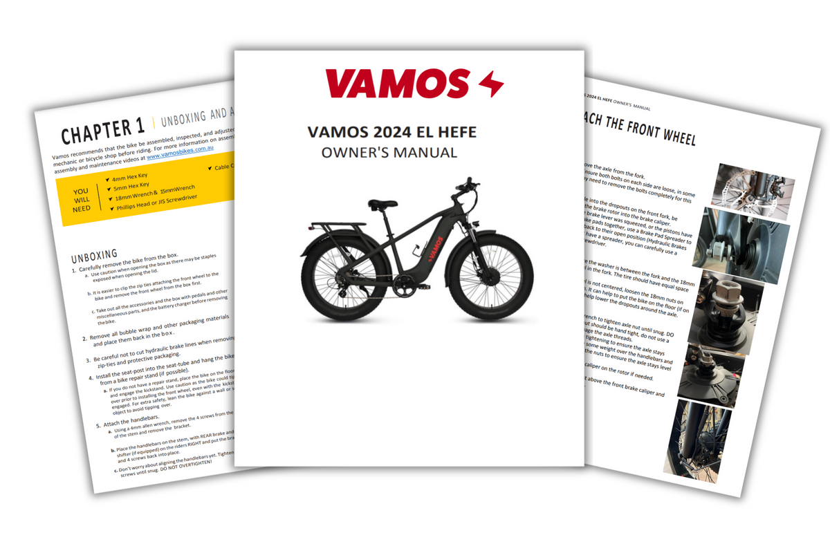 Vamos El Hefe Owners Manual 